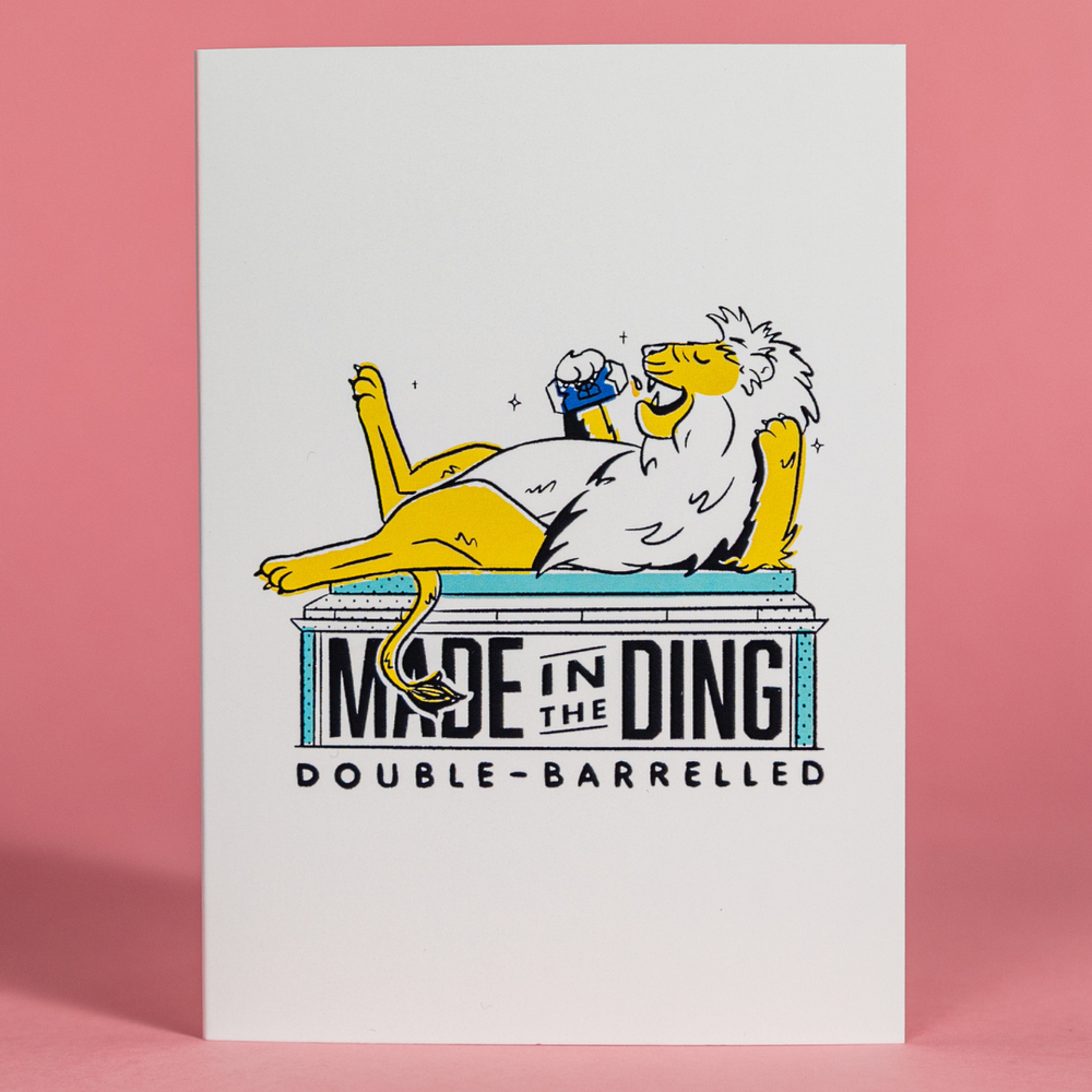 
                  
                    Ding Greetings Card
                  
                