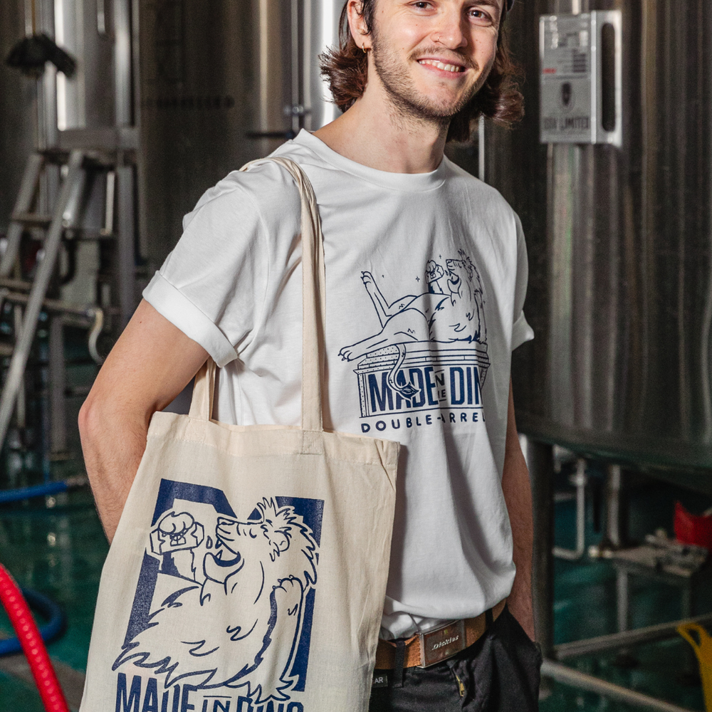 Double-Barrelled  Made in the Ding Tote Bag - Double-Barrelled Brewery